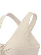 Women's Twist Front V-Neck Sports Bra