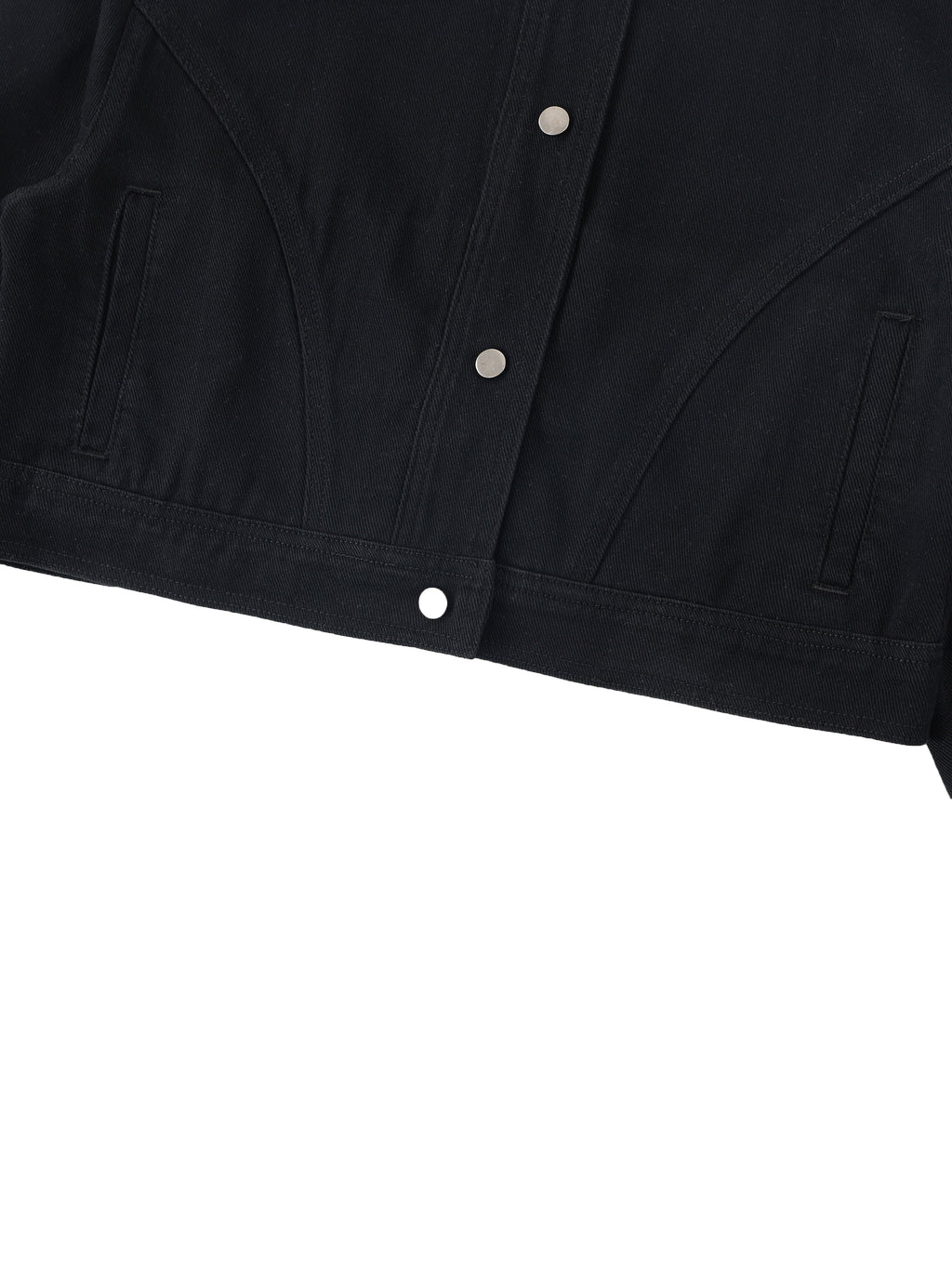 DENIM CROP JACKET by FIELD