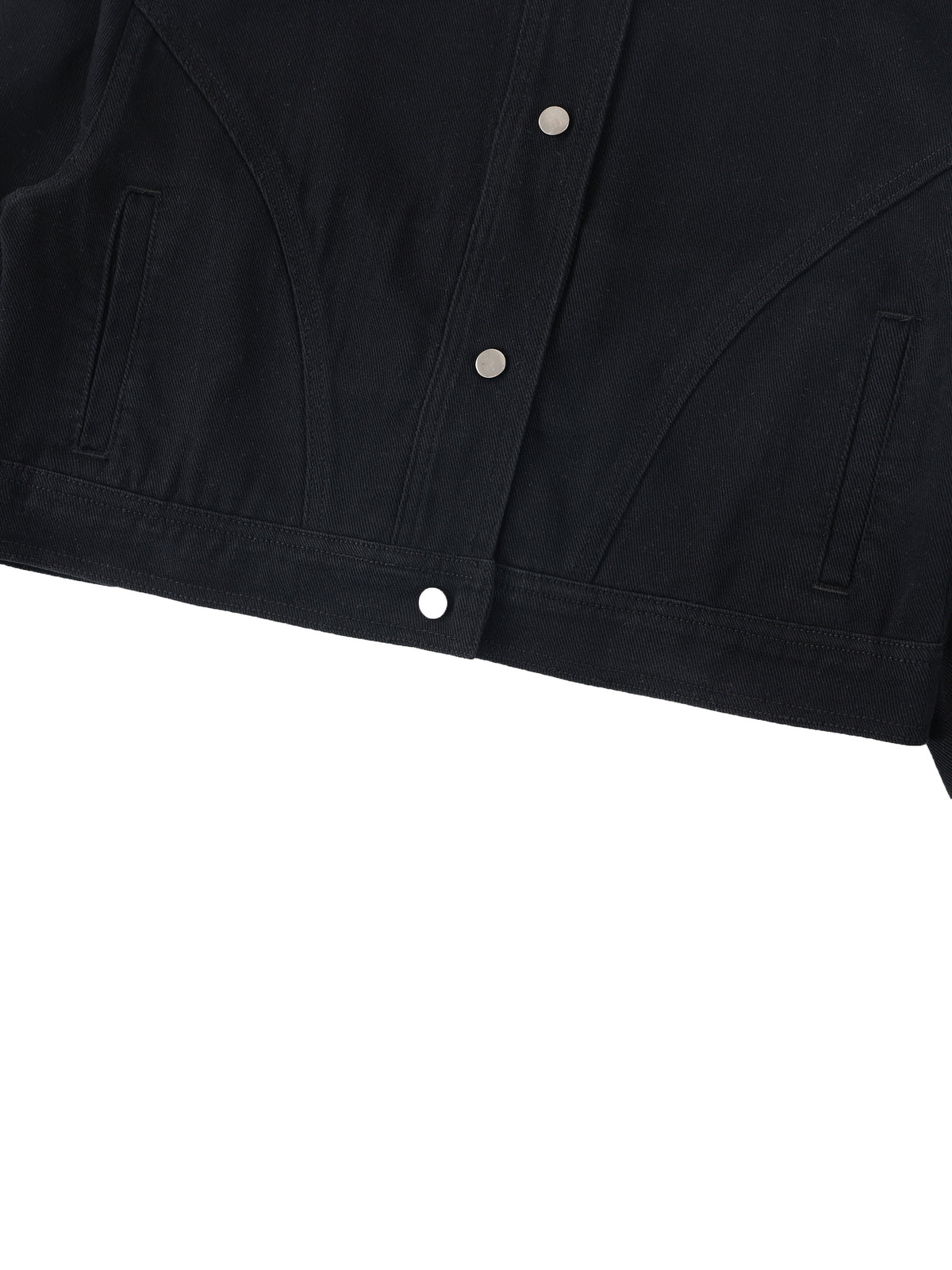 DENIM CROP JACKET by FIELD