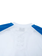 Unisex Raglan Sleeve Mesh Boxy T-Shirt