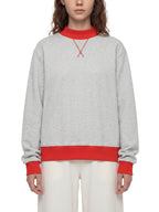 Women’s Mock Neck Crewneck Sweatshirt