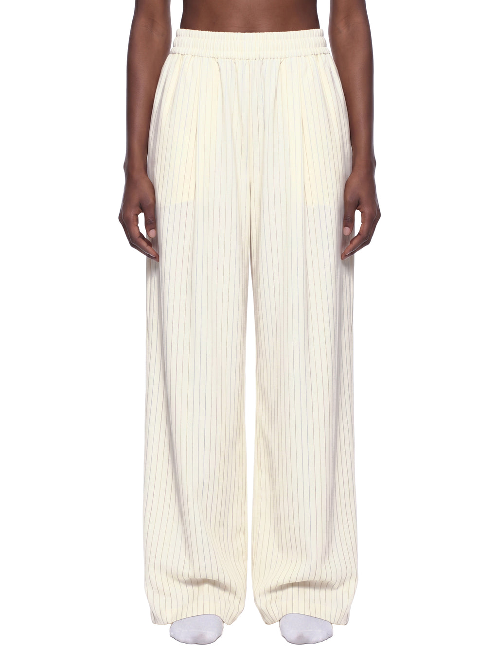 RACE STRIPES PLEATED PANTS by FIELD