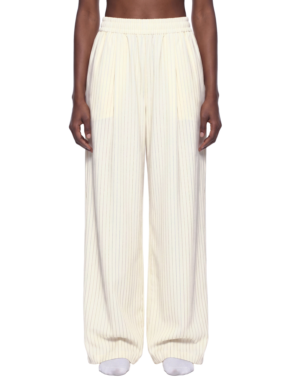 RACE STRIPES PLEATED PANTS by FIELD