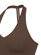 Women’s Halter V-Neck Yoga Tank Top
