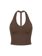 Women’s Halter V-Neck Yoga Tank Top