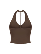 Women’s Halter V-Neck Yoga Tank Top