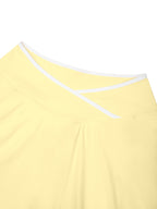 Women's Color Block A-Line Skirt