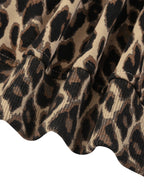 Unisex Leopard Full Zip Hoodie