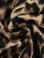 Unisex Leopard Full Zip Hoodie