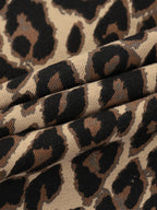 Unisex Leopard Full Zip Hoodie