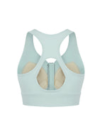 Women’s Cropped Zip Yoga Sports Bra