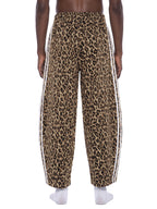Unisex Leopard Barrel Leg Sweatpants
