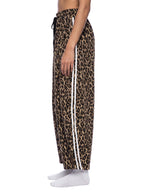 Unisex Leopard Barrel Leg Sweatpants