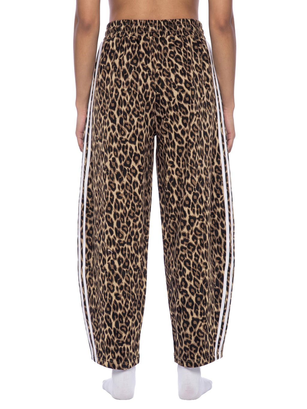 Unisex Leopard Barrel Leg Sweatpants