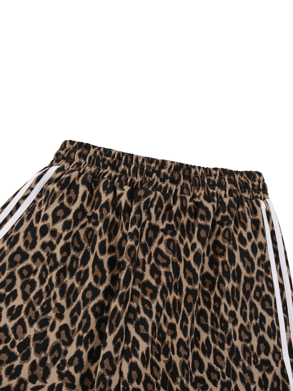 Unisex Leopard Barrel Leg Sweatpants