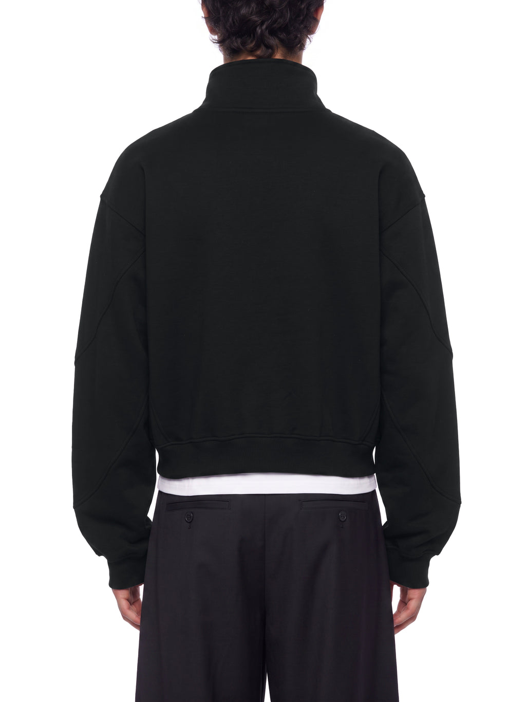 Women’s Loose Fleece Quarter-Zip Sweatshirt