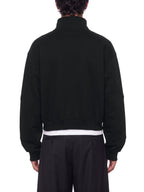 Women’s Loose Fleece Quarter-Zip Sweatshirt