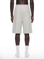 Unisex Raw Edge Fleece Shorts