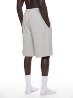 Unisex Raw Edge Fleece Shorts