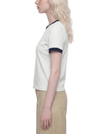 MY KING 'WOMENS' RINGER TEE by FIELD