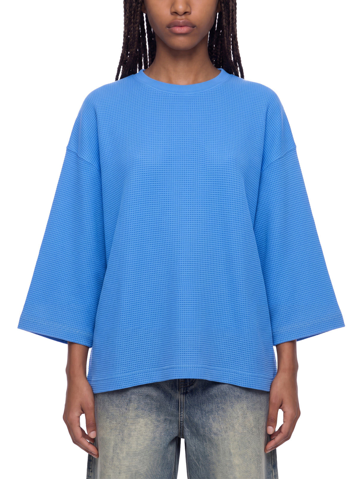 JESUS HATE WAFFLE 3/4 OVERSIZED TEE