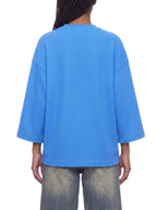 JESUS HATE WAFFLE 3/4 OVERSIZED TEE