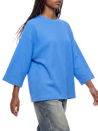 JESUS HATE WAFFLE 3/4 OVERSIZED TEE