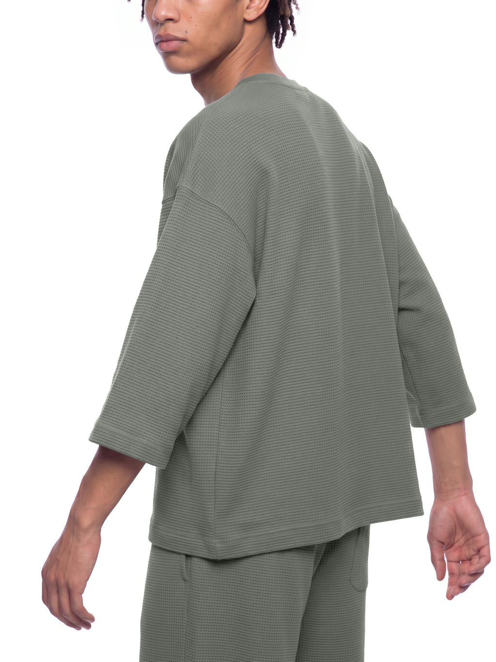 JESUS HATE WAFFLE 3/4 OVERSIZED TEE