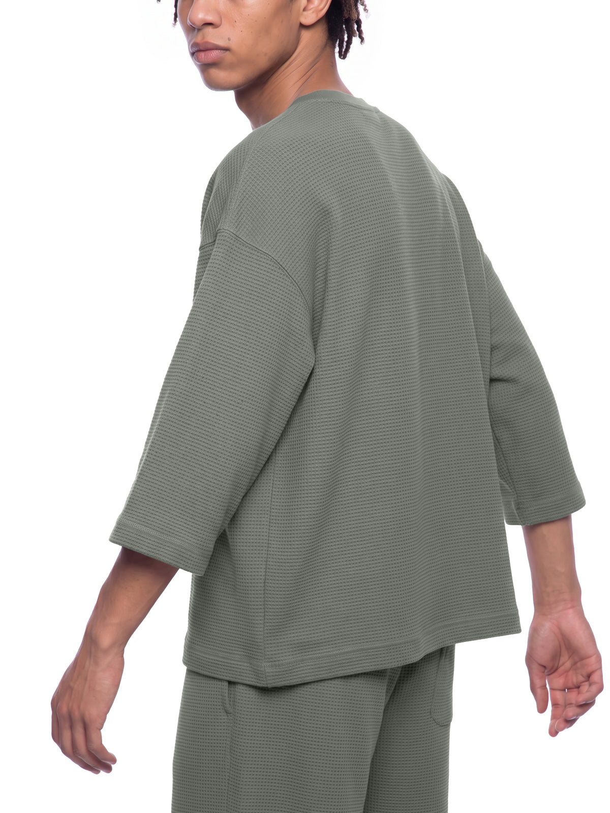 JESUS HATE WAFFLE 3/4 OVERSIZED TEE
