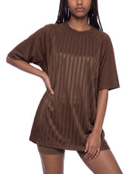 Unisex Striped Soccer Jersey