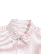 Men's Boxy Striped Sleeveless Shirt