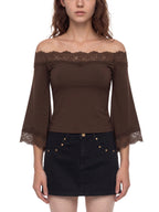 TWO TRIM BLOUSE
