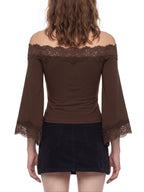 TWO TRIM BLOUSE