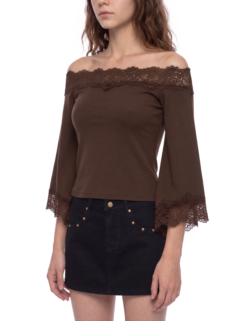 TWO TRIM BLOUSE