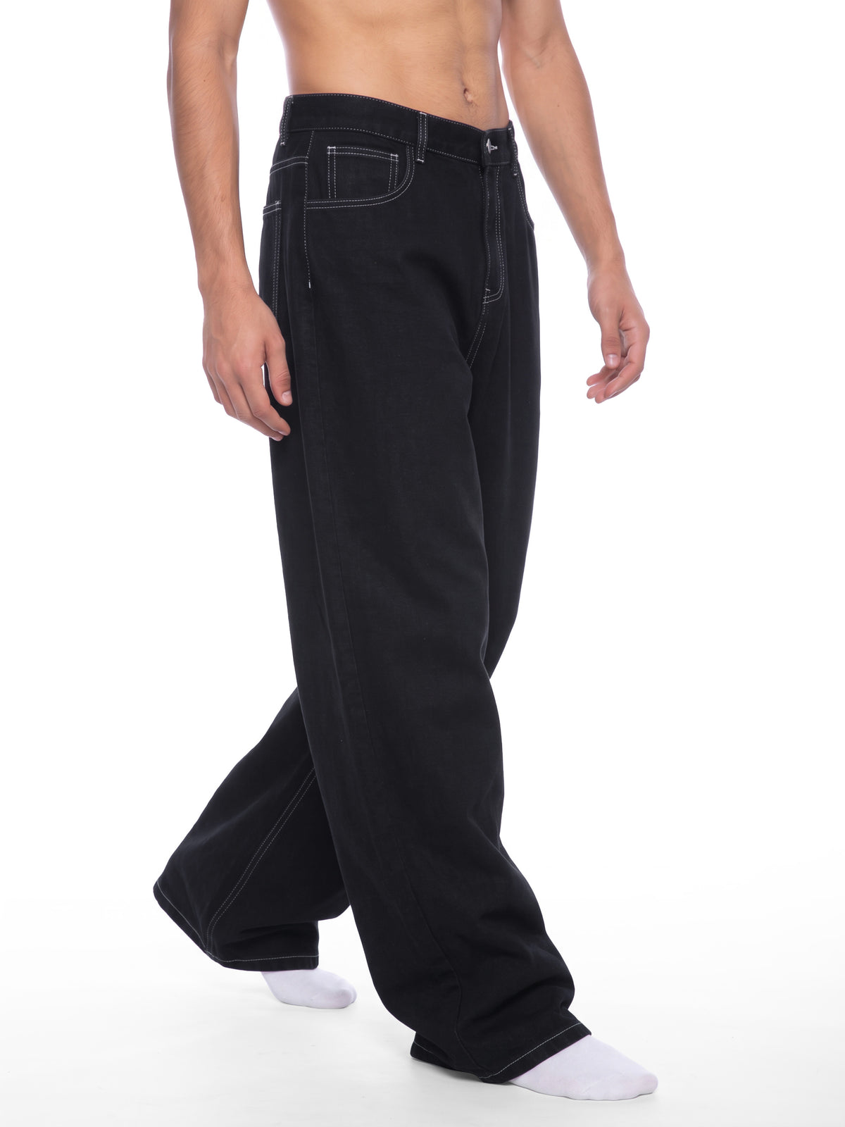 OBSIDIAN RAW DENIM JEANS ‘SET’